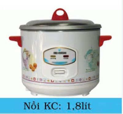 Nồi cơm 1.8L Kim Cương