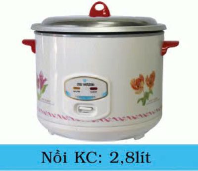 Nồi cơm 2.8L Kim Cương