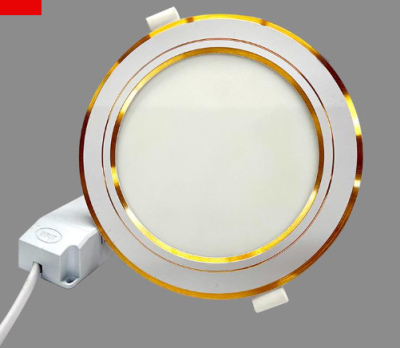 Downlight 12W/110 đổi màu viền vàng _NDL12CG110 Nanoco