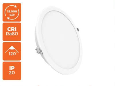 Downlight Eco 9W/90 trắng NED096 nanoco 