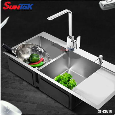 Chậu rửa chén C07IN Inox 304 Suntak