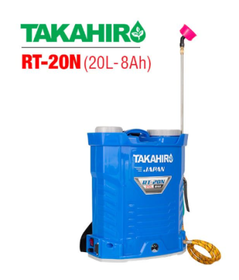 Bình xịt điện 1 bơm 8AH - 20Lít RT-20N Takahiro