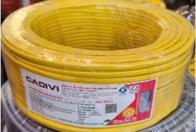 VCMo cáp dẹp 2x0.75 cadivi