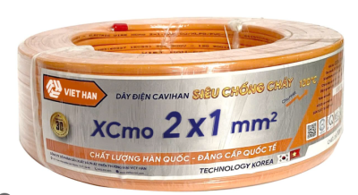 Dây đôi chống cháy Xcmo 2x1mm Việt Hàn