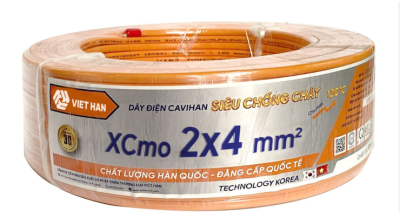 Dây đôi chống cháy Xcmo 2x4.0mm Việt Hàn