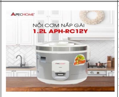 NỒI CƠM 1.2L NẮP GÀI RC12YN APECHOME 