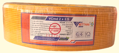 Dây đôi Vcmd 2x2.5 Việt Thái