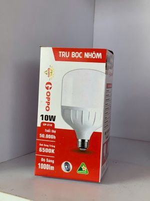 BÓNG TRỤ NHỰA BỌC NHÔM GOPPO-K 10W