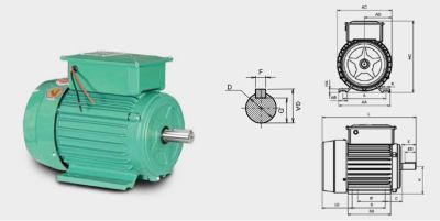 Motor VSM vỏ gang PLC-VSM1.114