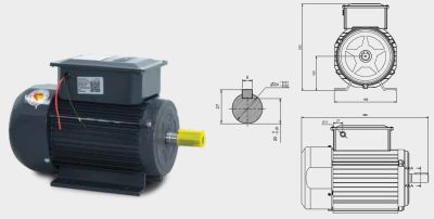 Motor VSM vỏ nhôm PLA-VSM1.114